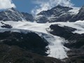 Cambrena Gletscher am Bernina